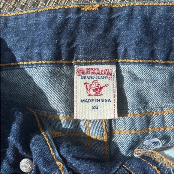 Blue Denim Women's Shorts - Picture 2 of 4